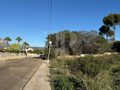 Plot with project and licence in Jávea